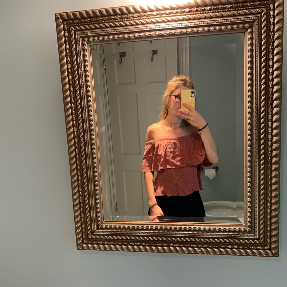 urban outfitters off the shoulder top